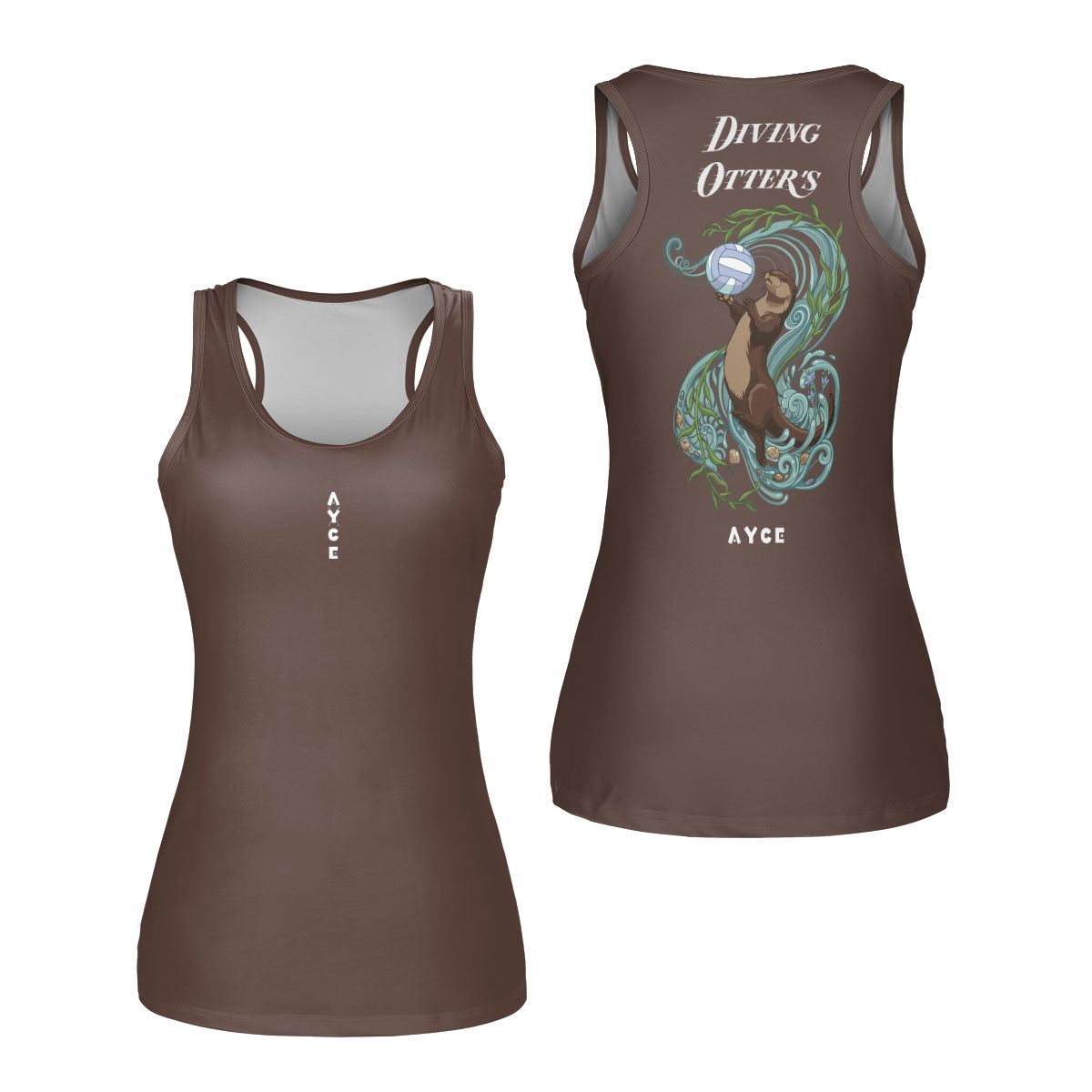Diving Otters - Women’s Performance Tank (Nylon) (Kopie)