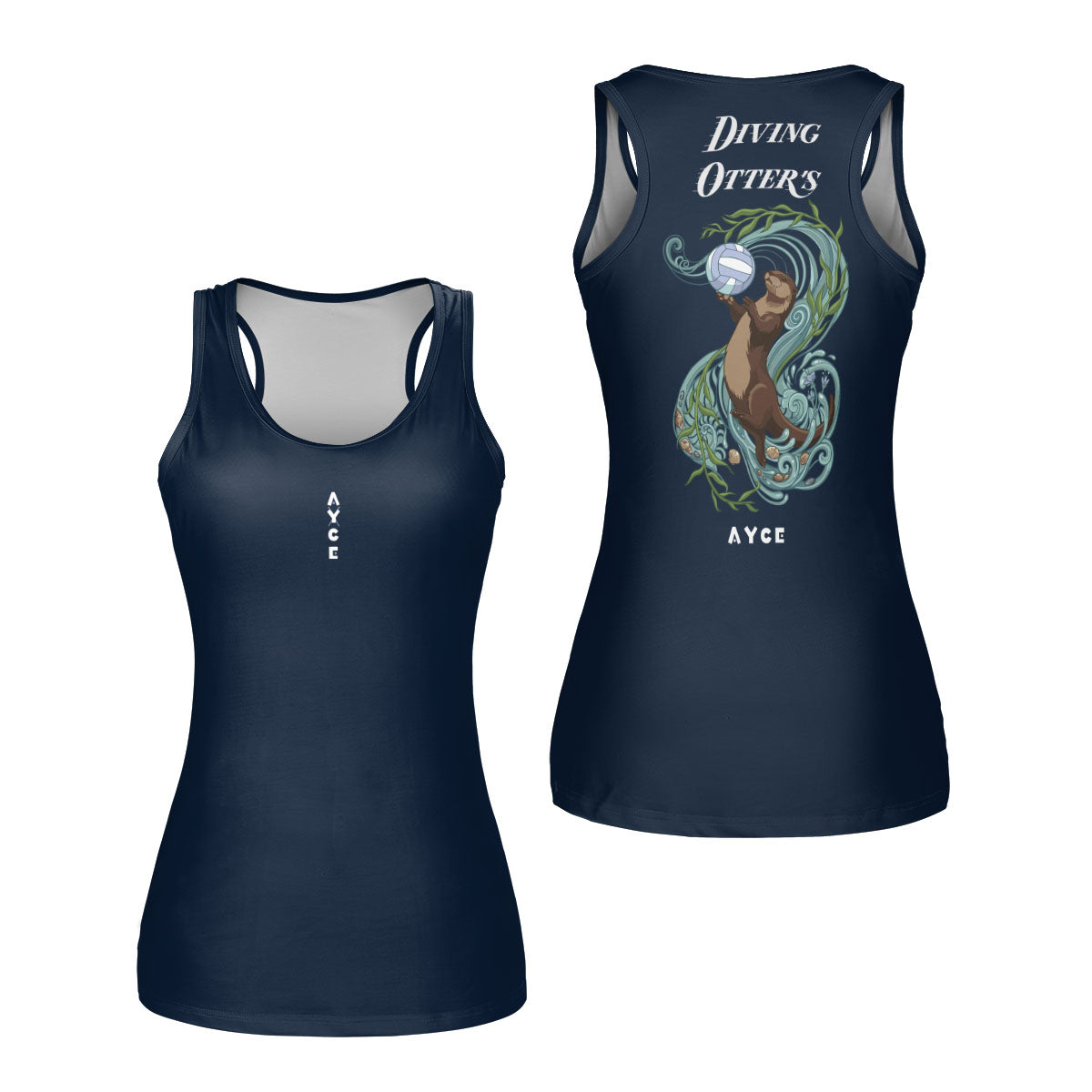 Diving Otters - Women’s Performance Tank (Nylon) (Kopie)