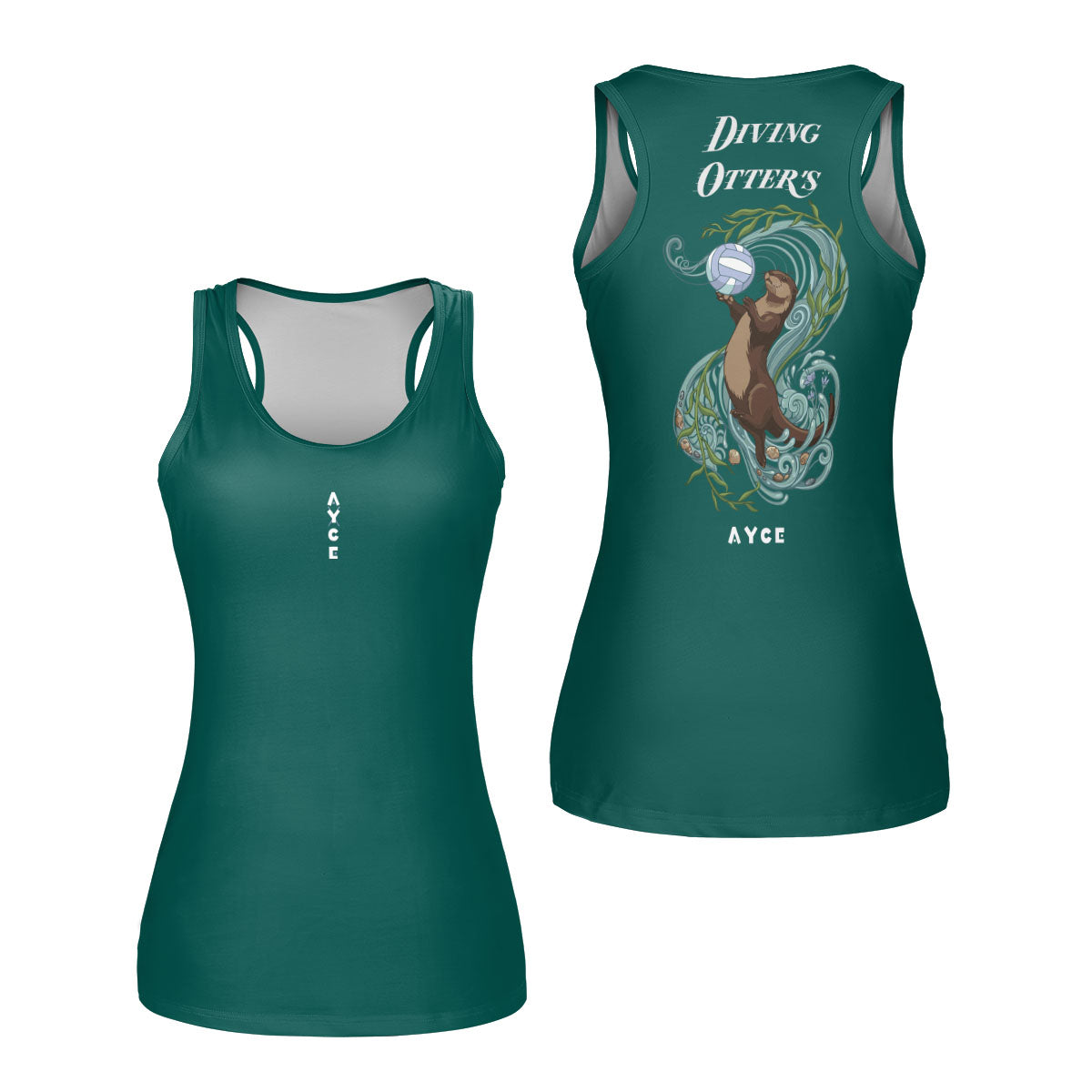 Diving Otters - Women’s Performance Tank (Nylon) (Kopie)