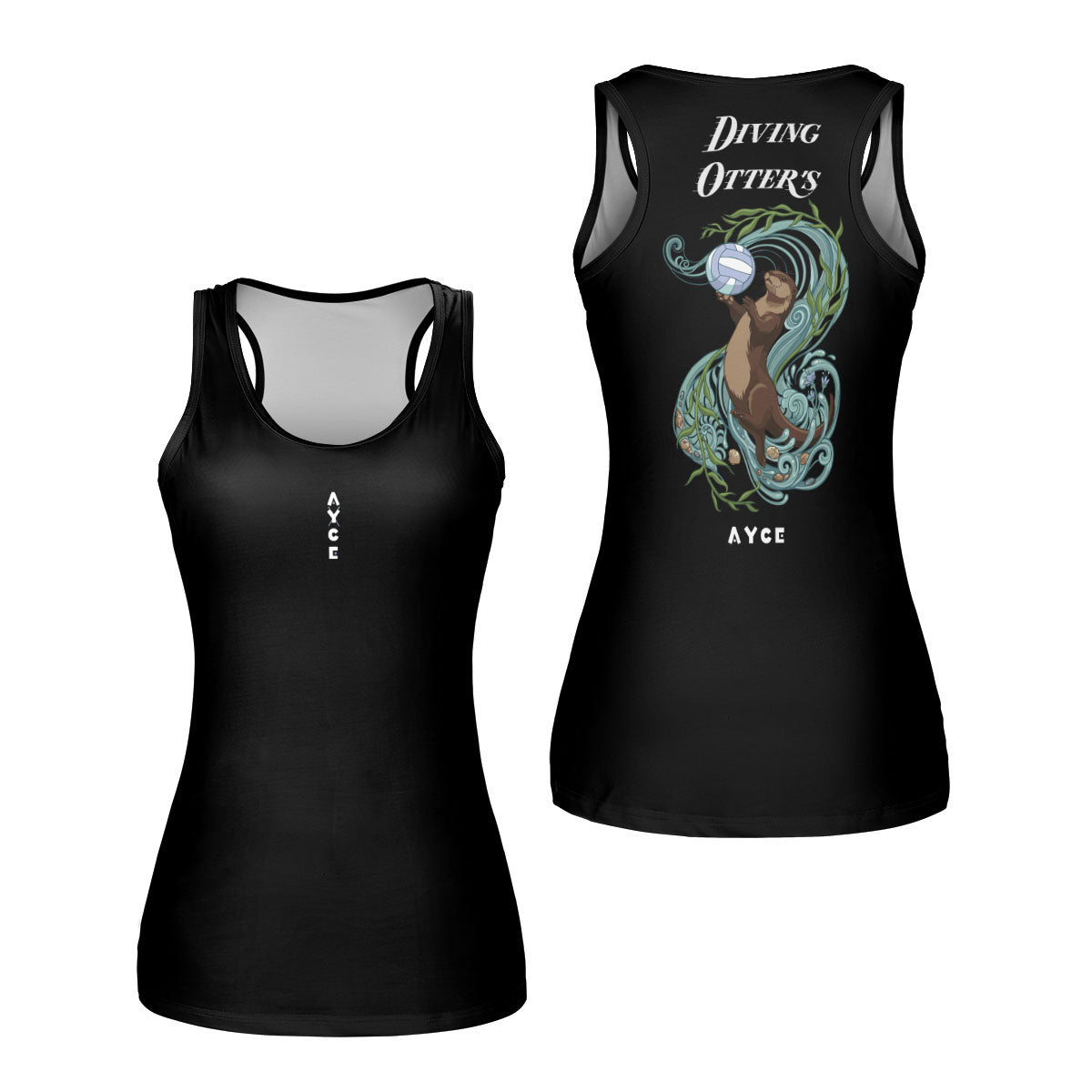 Diving Otters - Women’s Performance Tank (Nylon) (Kopie)