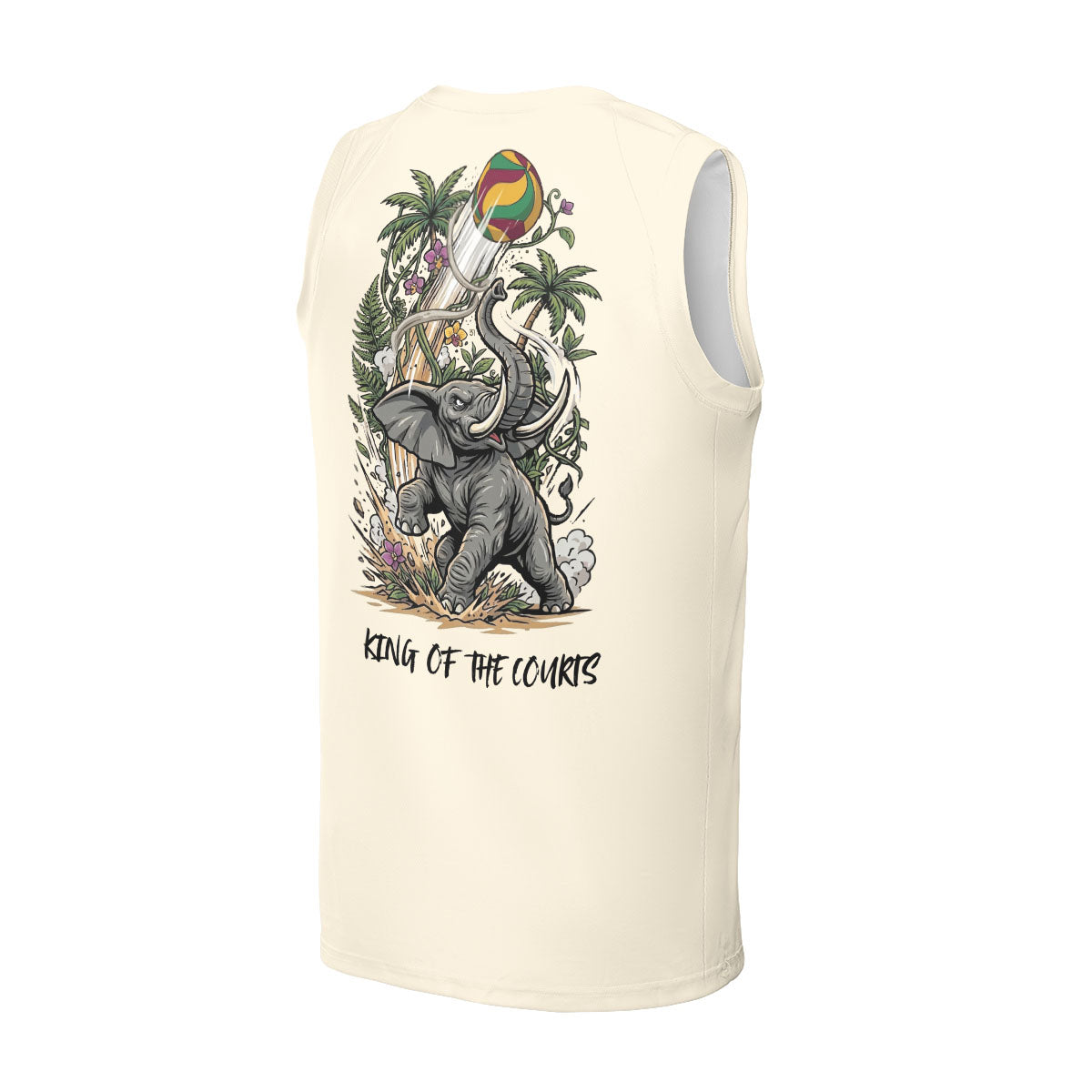 King of the Courts - Elephant - Tank Top