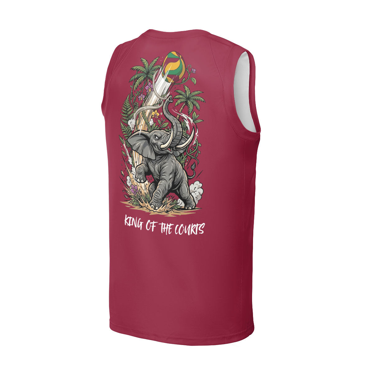 King of the Courts - Elephant - Tank Top