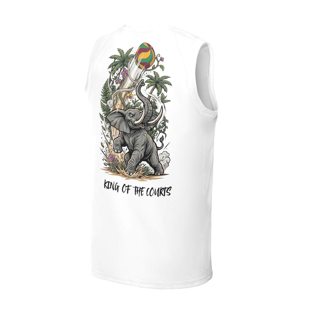 King of the Courts - Elephant - Tank Top