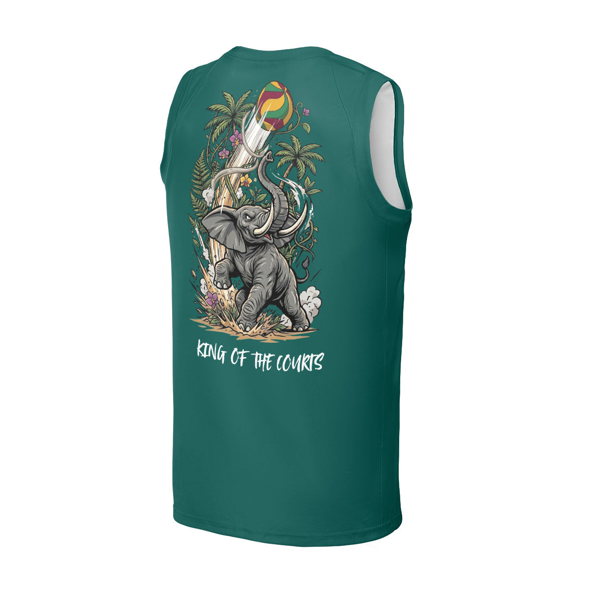 King of the Courts - Elephant - Tank Top