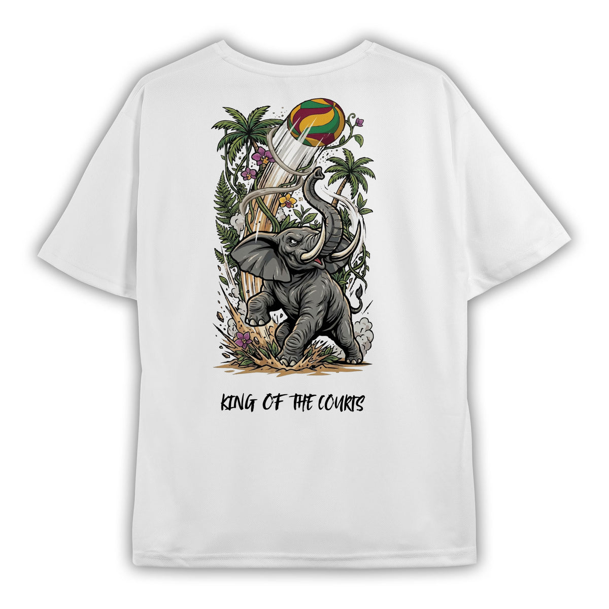 King of the Courts - Elephant - Sport Shirt