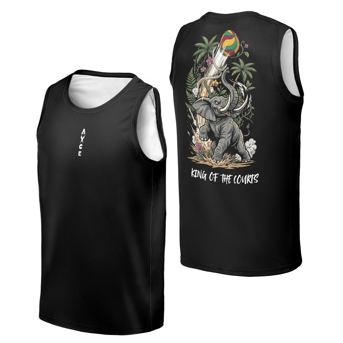 King of the Courts - Elephant - Tank Top