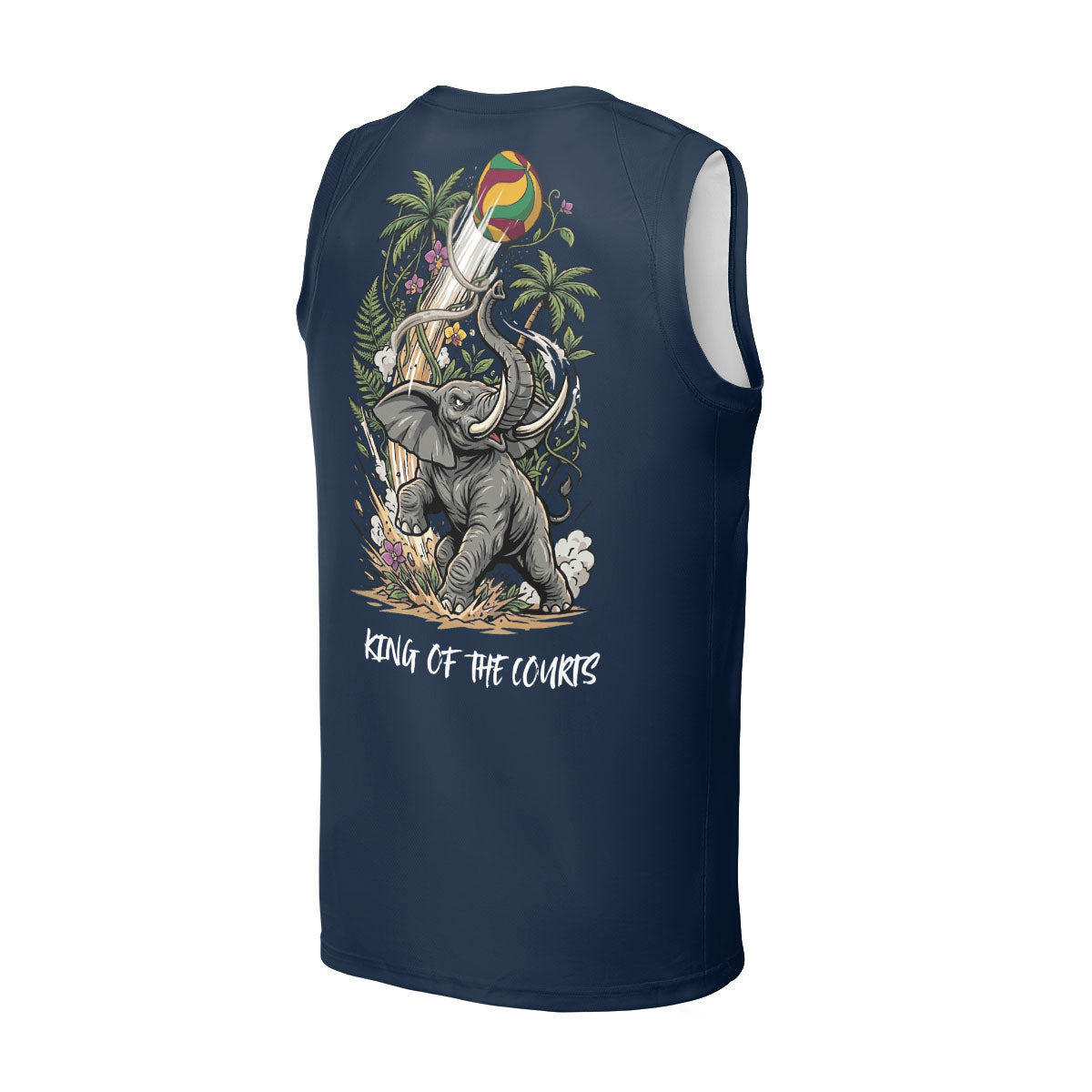 King of the Courts - Elephant - Tank Top
