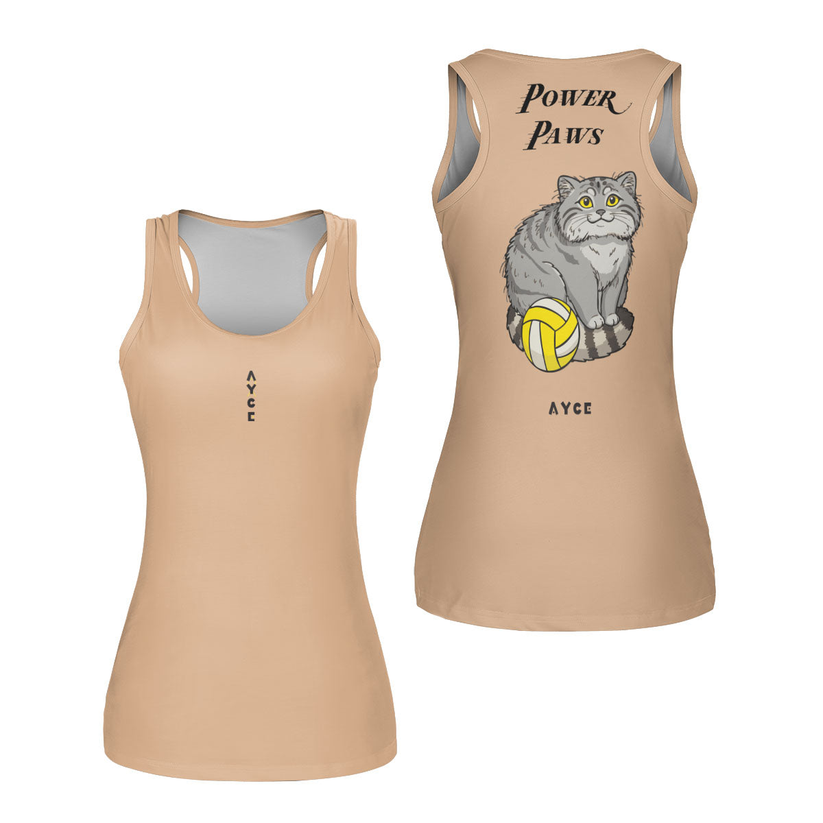 Power Paws - Women’s Performance Tank (Nylon) (Kopie) (Kopie)